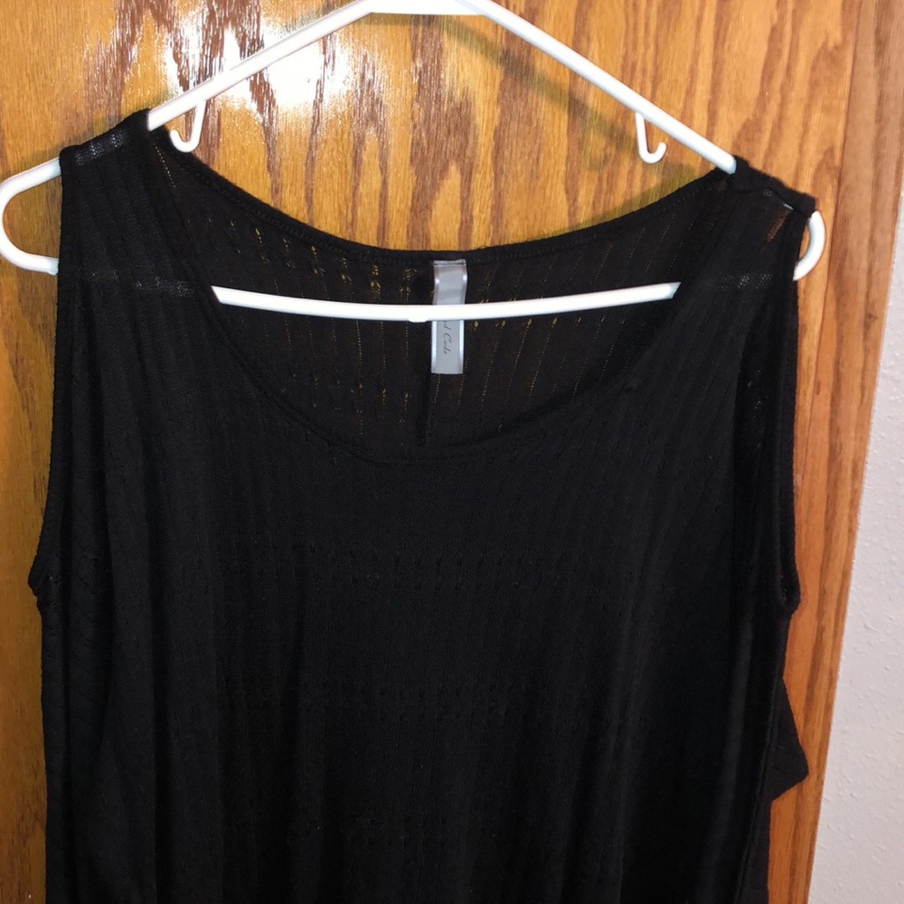 Light weight cold shoulder sweater